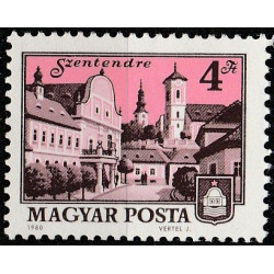 Vengrijos pašto ženklai (1980). Architektūra