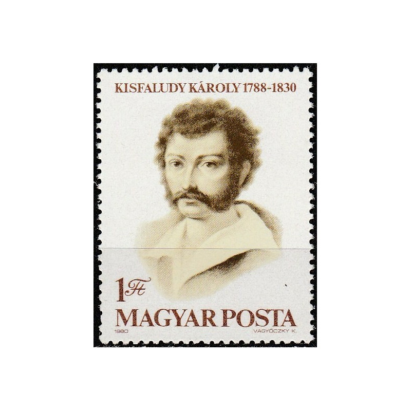 Vengrijos pašto ženklai (1980). Rašytojas