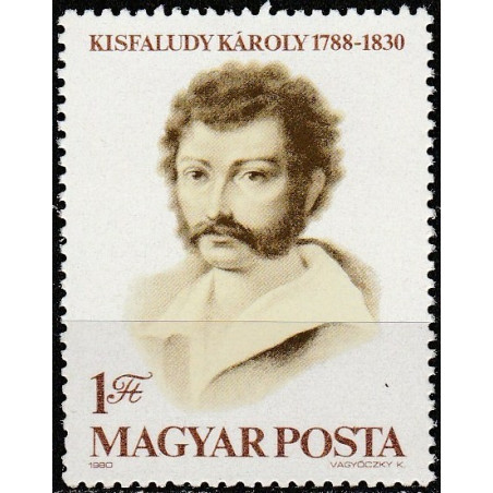 Vengrijos pašto ženklai (1980). Rašytojas