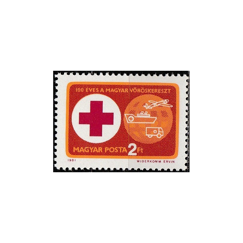 Hungary stamps (1981) for sale. Red Cross
