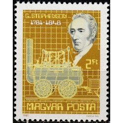 Vengrijos pašto ženklai (1981). Geležinkelių transportas