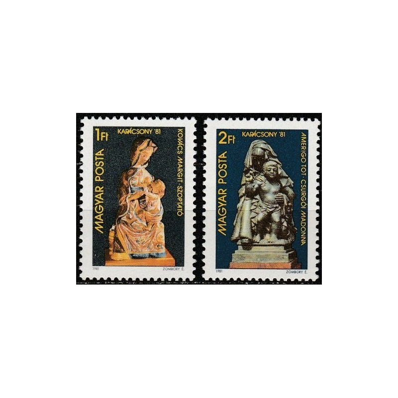 Hungary stamps (1981) for sale. Christmas