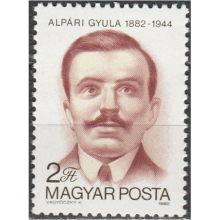 Hungary stamps (1982) for sale. Journalist