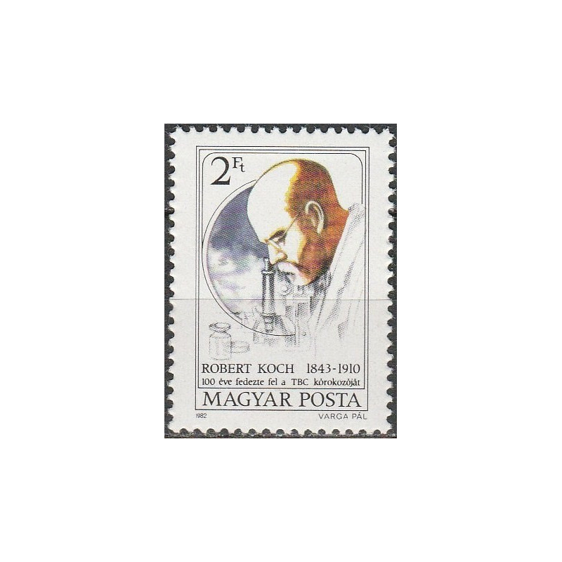 Hungary stamps (1982) for sale. Robert Koch