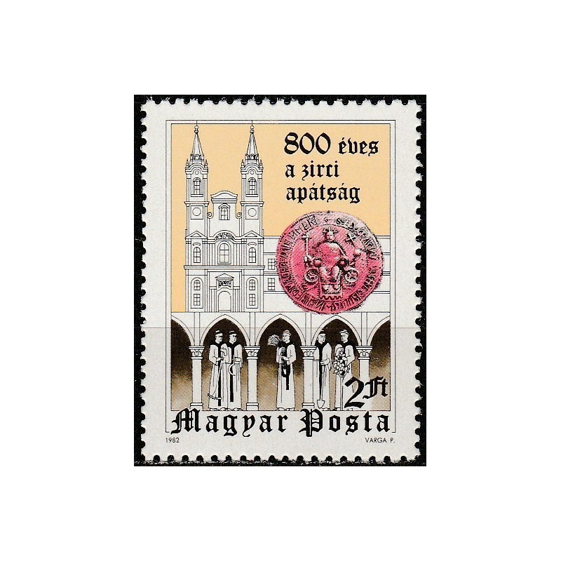 Vengrijos pašto ženklai (1982). Krikščionybės istorija