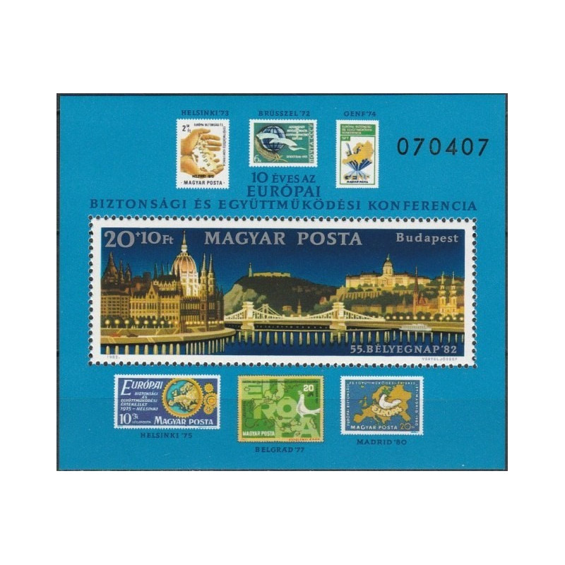 Hungary 1982. Organization for Security and Co-operation in Europe