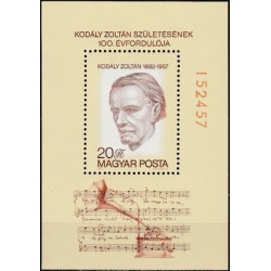 Vengrijos pašto ženklai (1982). Kompozitorius