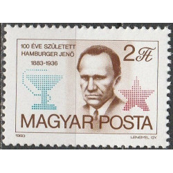 Vengrijos pašto ženklai (1983). Žymus medikas