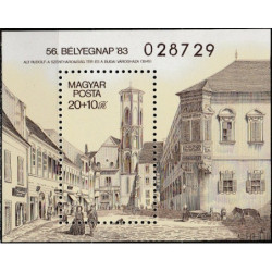 Vengrijos pašto ženklai (1983). Senasis Buda