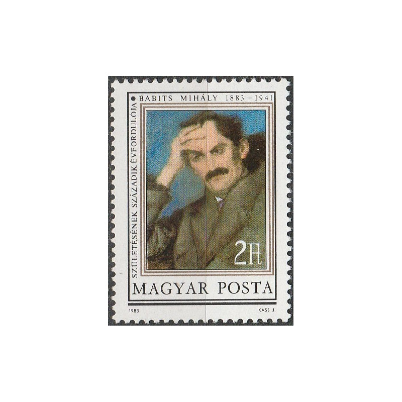 Vengrijos pašto ženklai (1983). Rašytojas