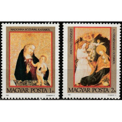 Vengrijos pašto ženklai (1983). Kalėdos (paveikslai)