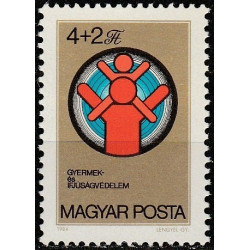 Vengrijos pašto ženklai (1984). Jaunimo fondas