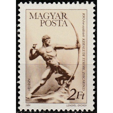 Hungary stamps (1984) for sale. Sculpture