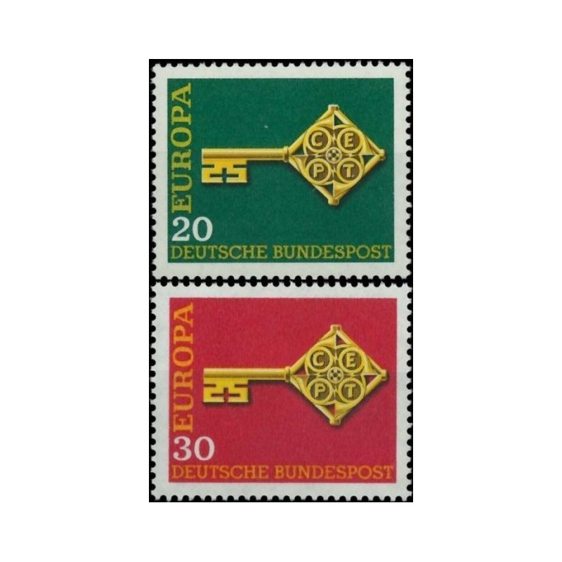 Germany 1968 - Europa Stamps for sale‎