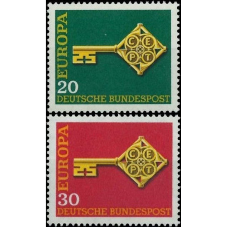 Germany 1968 - Europa Stamps for sale‎