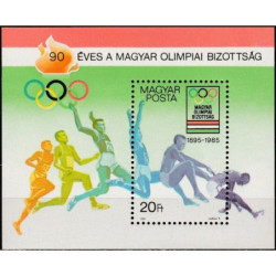 Vengrijos pašto ženklai (1985). Nacionalinis Olimpinis Komitetas
