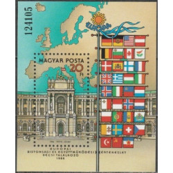 Vengrijos pašto ženklai (1986). ESBO konferencija