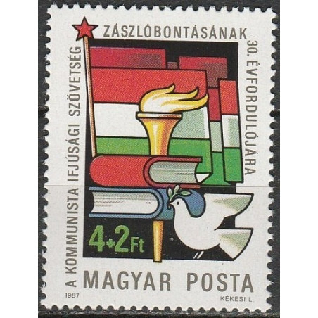 Hungary stamps (1987) for sale. Youth organization