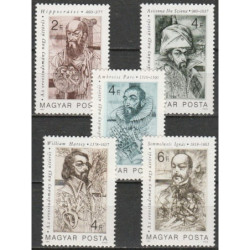 Vengrijos pašto ženklai (1987). Žymūs medikai