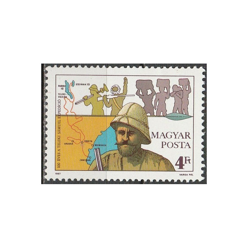 Hungary stamps (1987) for sale. Explorers