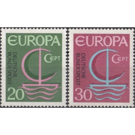 Germany 1966 - Fantastic prices on Europa Stamps‎