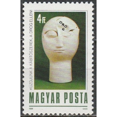 Hungary stamps (1988) for sale. Anti-drugs campaign