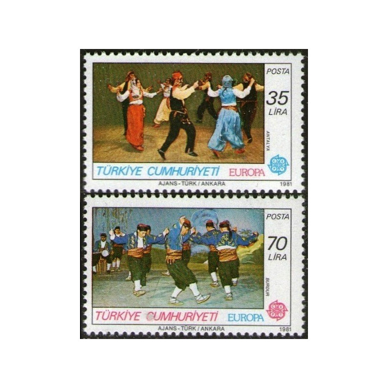 Turkijos pašto ženklai (1981). Liaudies kultūra