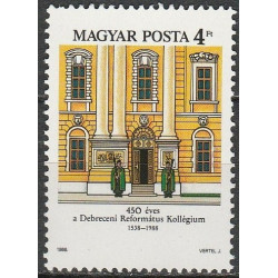 Vengrijos pašto ženklai (1988). Debreceno kolegija