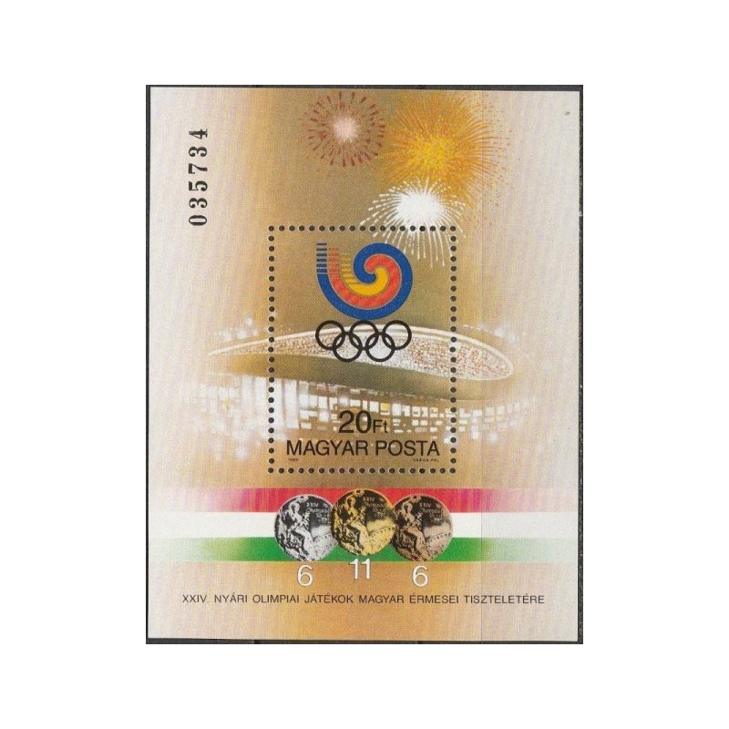 Hungary stamps (1988) for sale. Summer Olympic Games Seoul
