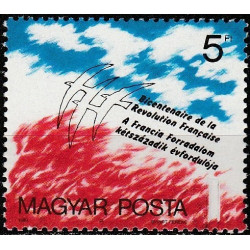 Vengrijos pašto ženklai (1989). Prancūzijos revoliucija