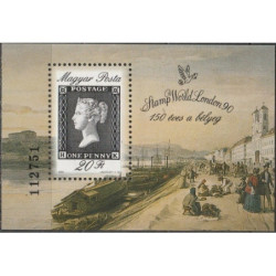 Vengrijos pašto ženklai (1990). Ženklai ženkluose
