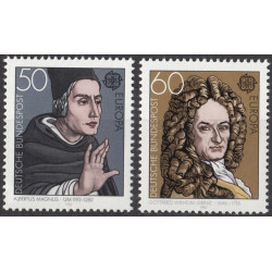Vokietijos pašto ženklai (1980). Žymūs žmonės