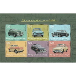 Vengrijos pašto ženklai (2017). Automobiliai-veteranai