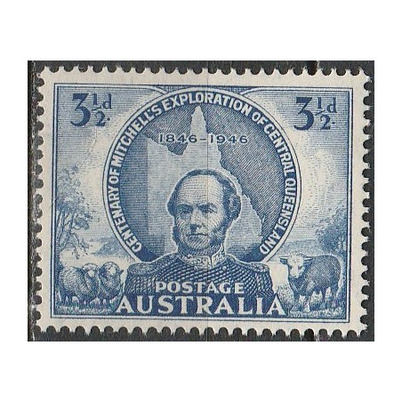 Australia stamps (1946) for sale. Thomas Mitchell (explorer)