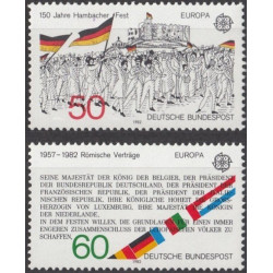 Vokietijos pašto ženklai (1982). Istoriniai įvykiai