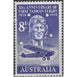 Australia 1958. History of aviation (1st Tasman flight anniversary)