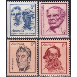 Australijos pašto ženklai (1968). Žymūs žmonės