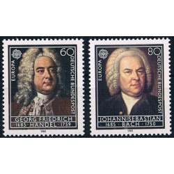 Vokietija 1985. Europos muzikos metai: kompozitoriai (Hendelis ir Bachas)