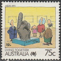 Australia stamps (1988) for sale. Sculpture