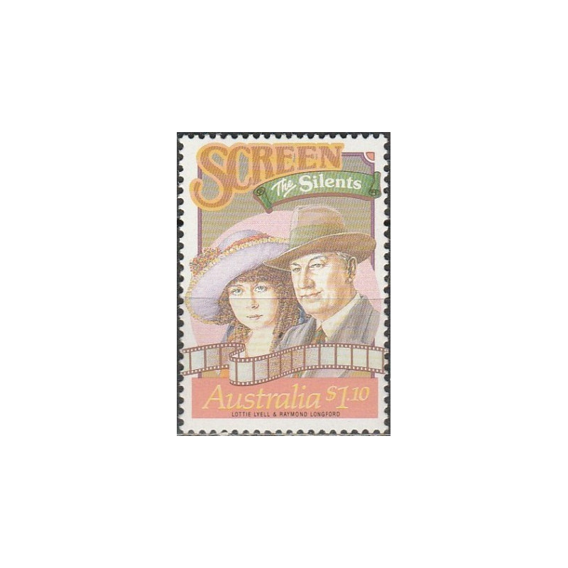 Australia stamps (1989) for sale. Cinema and theatre actors