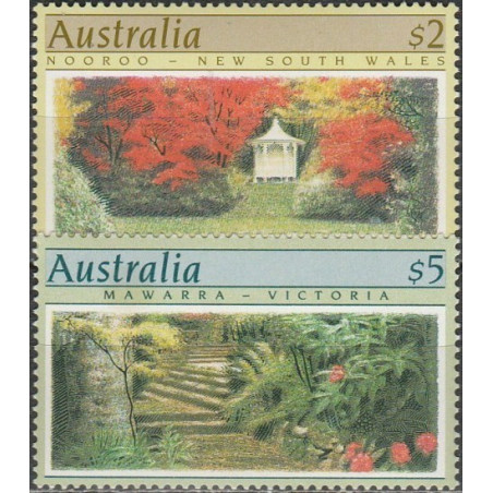 Australijos pašto ženklai (1989). Parkai ir sodai