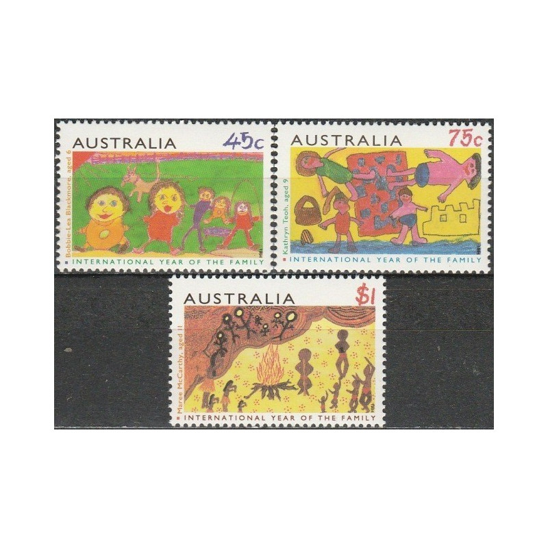 Australia stamps (1994) for sale. International year of the Family