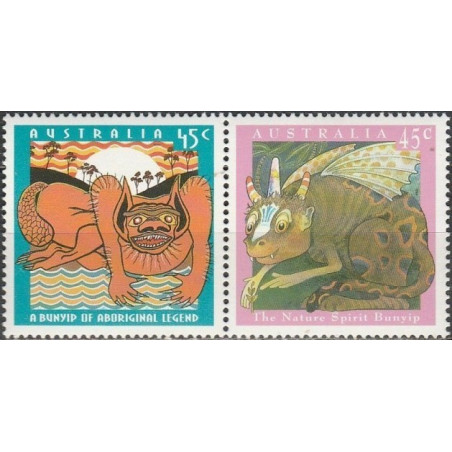 Australijos pašto ženklai (1994). Mitologiniai gyvūnai