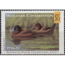 Australija (Aplinkos apsaugos agentūra) 1996. Antys (leidimas medžioti 1996-97 sezonui)