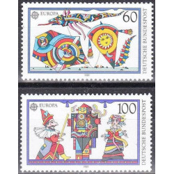 Vokietijos pašto ženklai (1989). Vaikų žaidimai