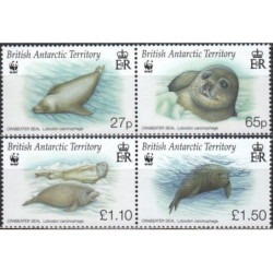 Britų Antarktidos teritorijos pašto ženklai (2009). Krabaėdis ruonis