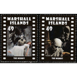 Marshall Islands stamps (2014) for sale. Movie monsters (The Mummy)