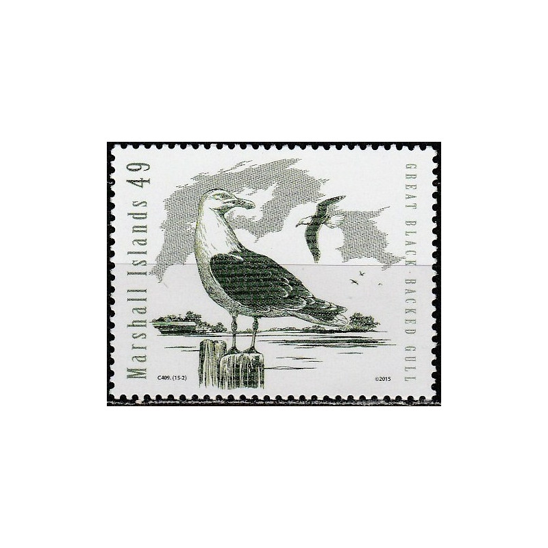 Marshall Islands 2015. Marine birds (Great black-backed gull)