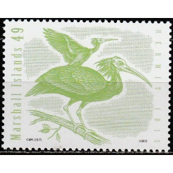 Maršalo salų pašto ženklai (2015). Šiaurinis plikasis ibis