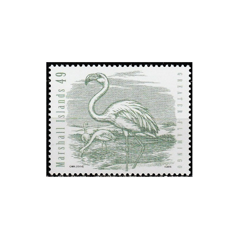 Maršalo salų pašto ženklai (2015). Didysis flamingas